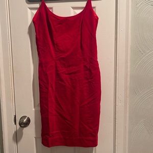 Red night out dress